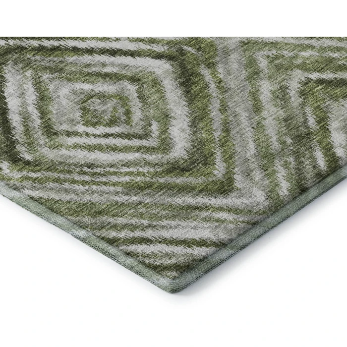 Addison Mayfield Green AMF781 8ft. x 10ft. Rect. Rug
