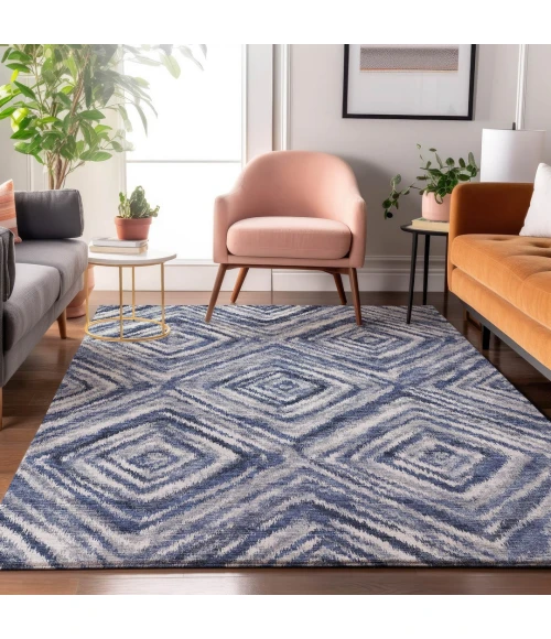 Addison Mayfield Blue AMF781 5ft. x 7ft. 6in. Rect. Rug