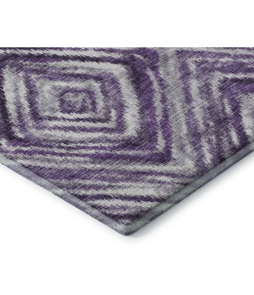 Addison Mayfield Purple AMF781 2ft. 3in. x 7ft. 6in. Rect. Rug