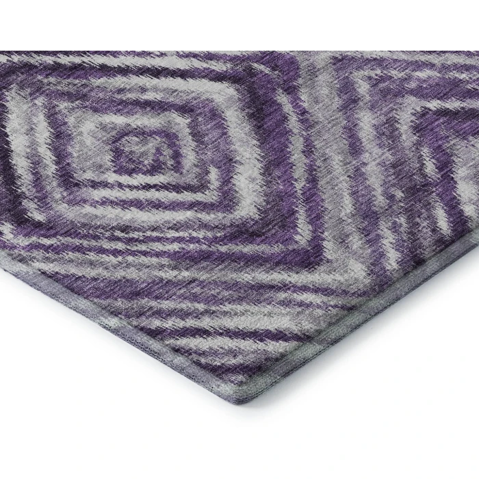 Addison Mayfield Purple AMF781 9ft. x 12ft. Rect. Rug