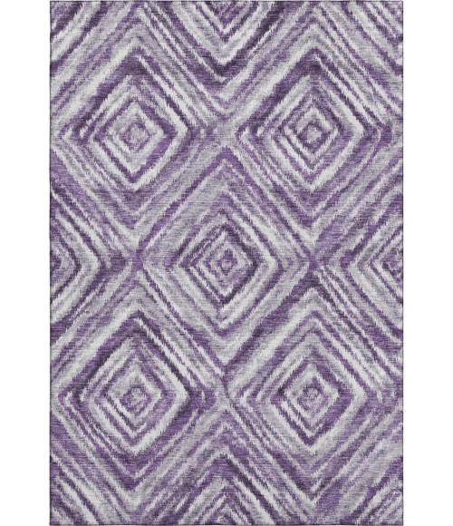 Addison Mayfield Purple AMF781 2ft. 3in. x 7ft. 6in. Rect. Rug