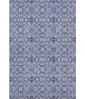 Addison Mayfield Blue AMF783 - 8ft. Round Rug