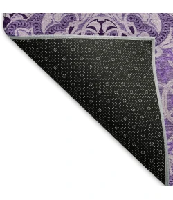 Addison Mayfield Purple AMF783 2ft. 3in. x 7ft. 6in. Rect. Rug
