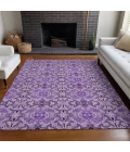 Addison Mayfield Purple AMF783 2ft. 3in. x 7ft. 6in. Rect. Rug