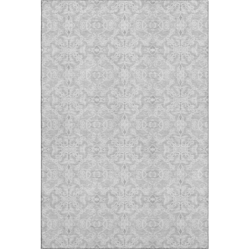 Addison Mayfield Gray AMF784 - 8ft. Round Rug