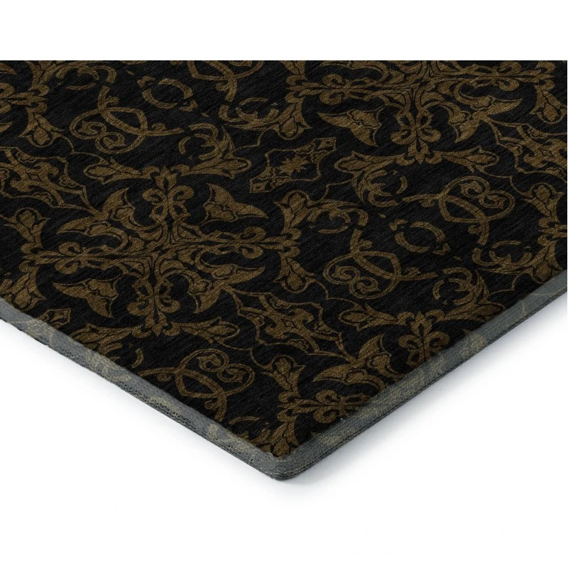 Addison Mayfield Brown AMF785 - 8ft. Round Rug