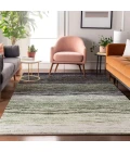 Addison Mayfield Green AMF786 - 8ft. Round Rug