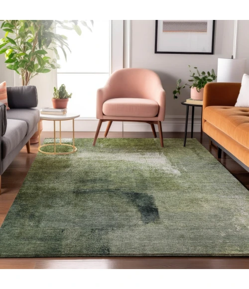 Addison Mayfield Green AMF787 8ft. x 10ft. Rect. Rug