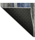 Addison Mayfield Blue AMF78 - 8ft. Round Rug