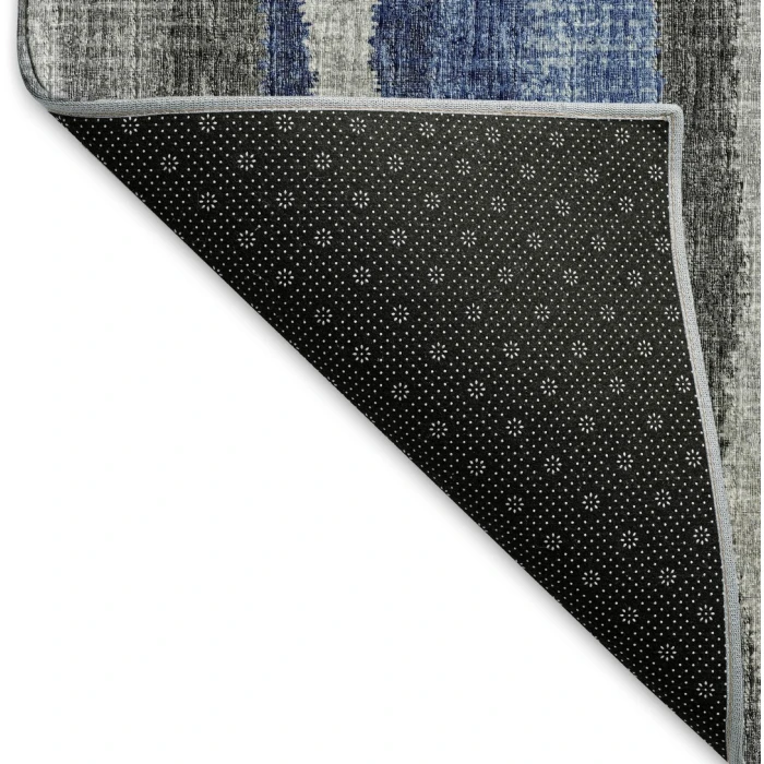 Addison Mayfield Blue AMF78 - 8ft. Round Rug
