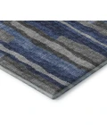 Addison Mayfield Blue AMF78 - 8ft. Round Rug