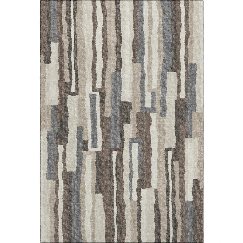 Addison Mayfield Brown AMF78 - 8ft. Round Rug