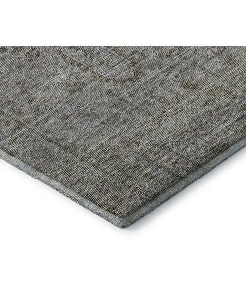 Addison Mayfield Gray AMF790 - 8ft. Round Rug