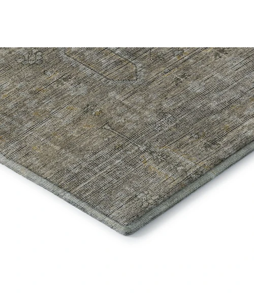 Addison Mayfield Brown AMF790 - 8ft. Round Rug