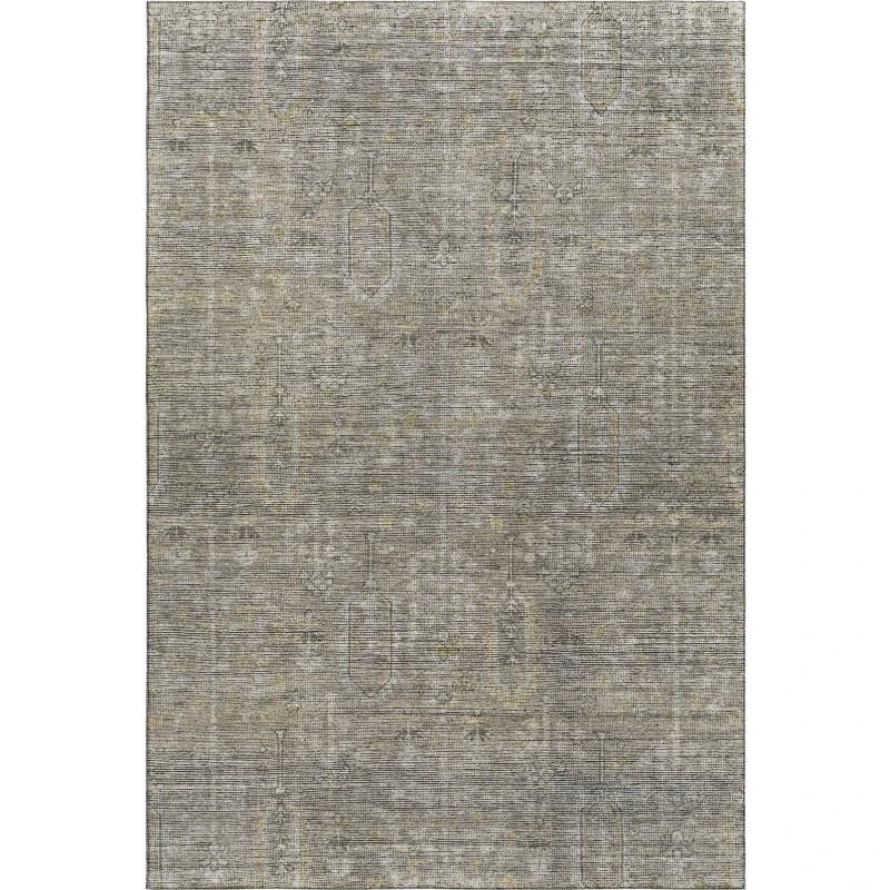 Addison Mayfield Brown AMF790 - 8ft. Round Rug