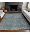 Addison Mayfield Teal AMF790 - 8ft. Round Rug