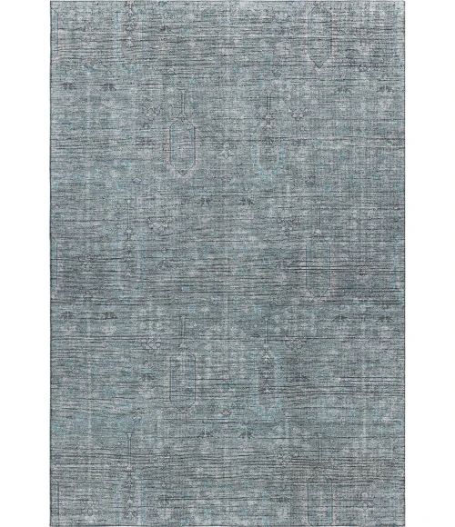 Addison Mayfield Teal AMF790 - 8ft. Round Rug