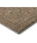 Addison Mayfield Orange AMF790 - 8ft. Round Rug