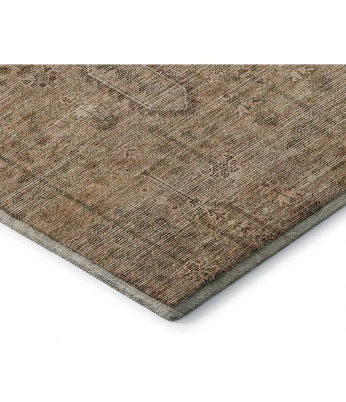 Addison Mayfield Orange AMF790 - 8ft. Round Rug