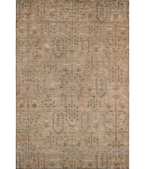 Addison Mayfield Orange AMF790 - 8ft. Round Rug