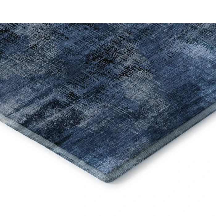 Addison Mayfield Blue AMF792 - 8ft. Round Rug
