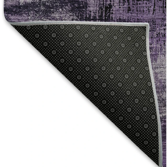 Addison Mayfield Purple AMF792 - 8ft. Round Rug