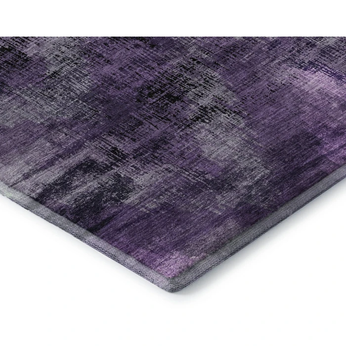 Addison Mayfield Purple AMF792 - 8ft. Round Rug