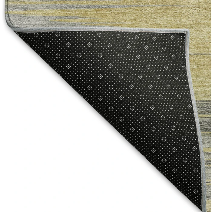 Addison Mayfield Gold AMF793 - 8ft. Round Rug