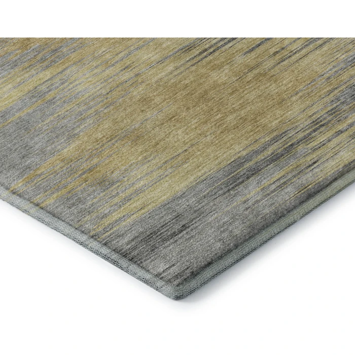 Addison Mayfield Gold AMF793 - 8ft. Round Rug