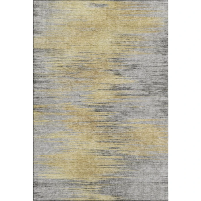 Addison Mayfield Gold AMF793 - 8ft. Round Rug