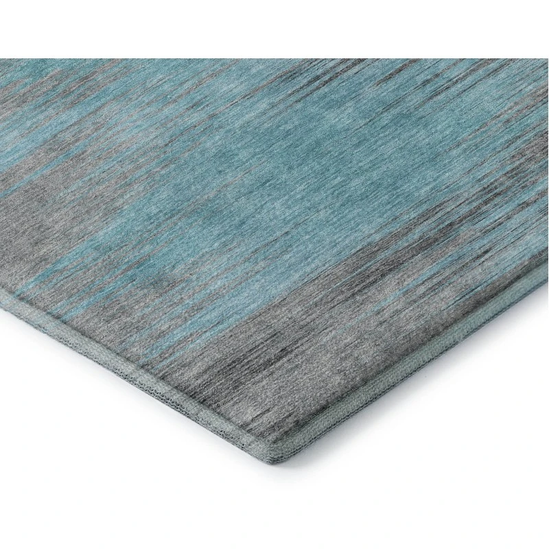 Addison Mayfield Teal AMF793 - 8ft. Round Rug