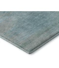 Addison Mayfield Teal AMF794 - 8ft. Round Rug