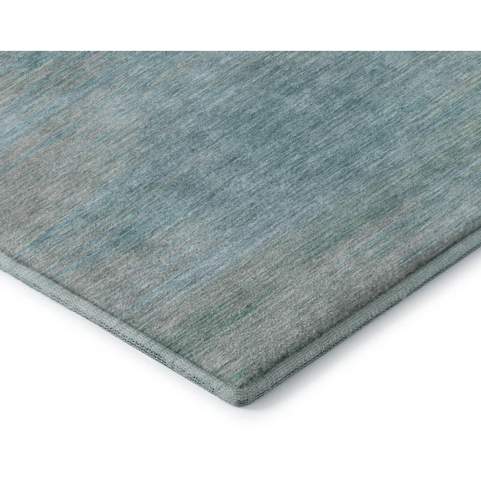 Addison Mayfield Teal AMF794 - 8ft. Round Rug