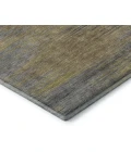 Addison Mayfield Brown AMF794 - 8ft. Round Rug