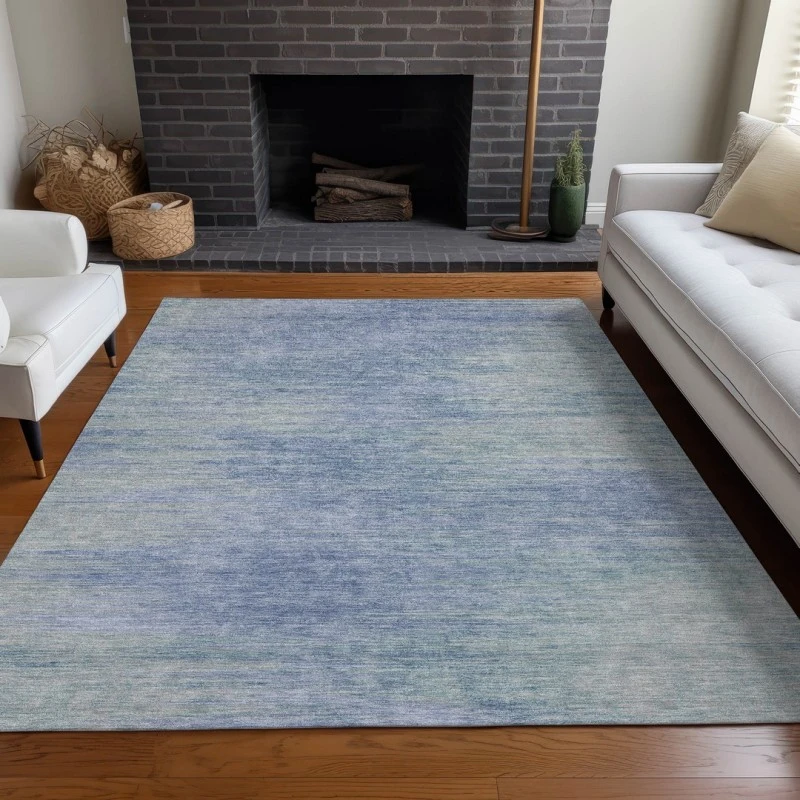 Addison Mayfield Blue AMF794 2ft. 3in. x 7ft. 6in. Rect. Rug