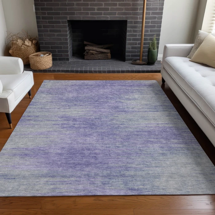 Addison Mayfield Purple AMF794 2ft. 3in. x 7ft. 6in. Rect. Rug