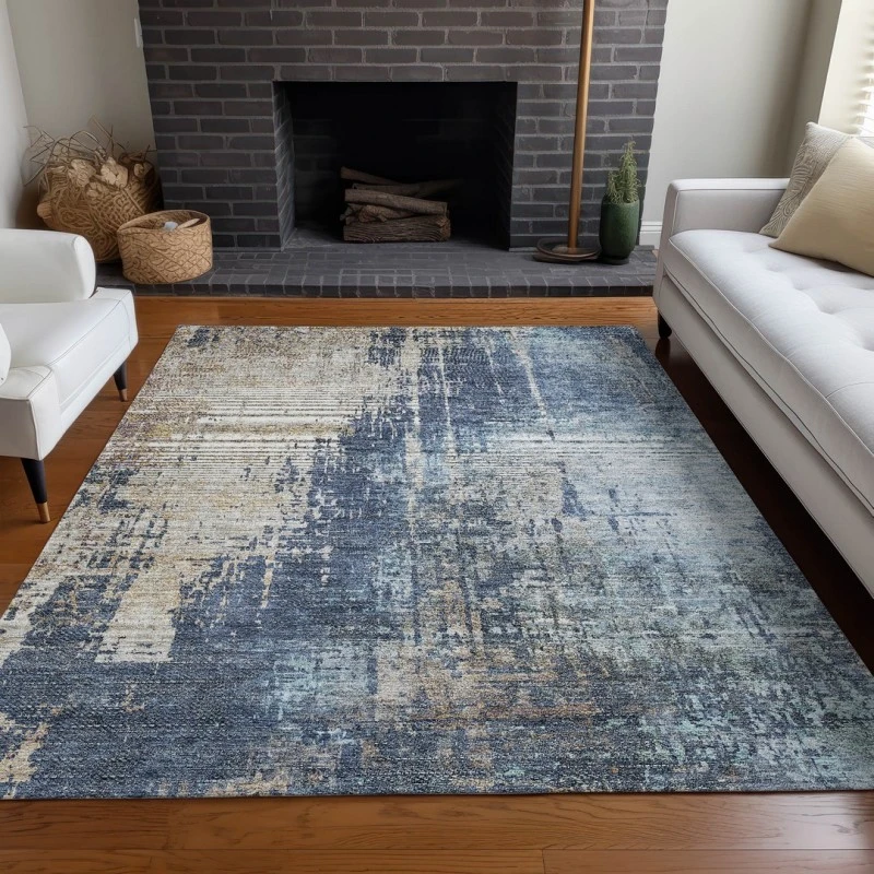 Addison Mayfield Blue AMF795 2ft. 3in. x 7ft. 6in. Rect. Rug