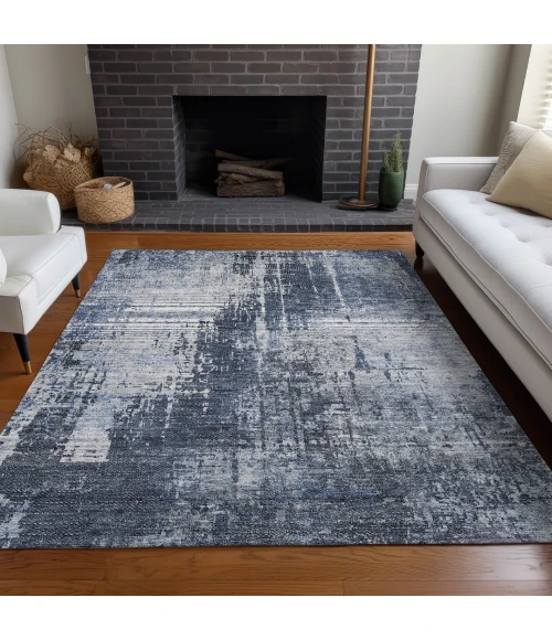 Addison Mayfield Blue AMF796 8ft. x 10ft. Rect. Rug