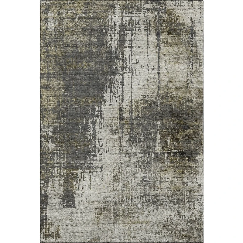 Addison Mayfield Brown AMF797 - 8ft. Round Rug