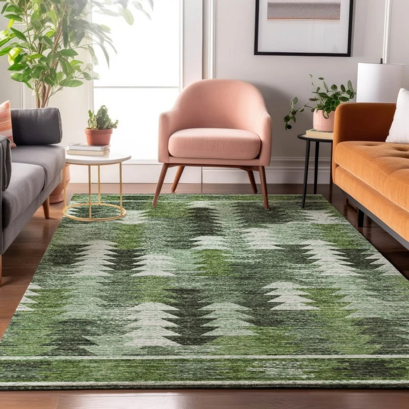 Addison Mayfield Green AMF798 2ft. 3in. x 7ft. 6in. Rect. Rug
