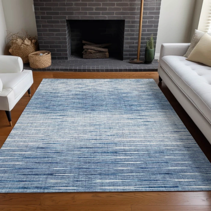 Addison Mayfield Blue AMF800 2ft. 3in. x 7ft. 6in. Rect. Rug