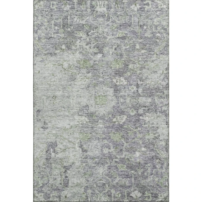 Addison Mayfield Purple AMF801 - 8ft. Round Rug