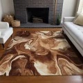 Addison Mayfield Orange AMF802 - 8ft. Round Rug