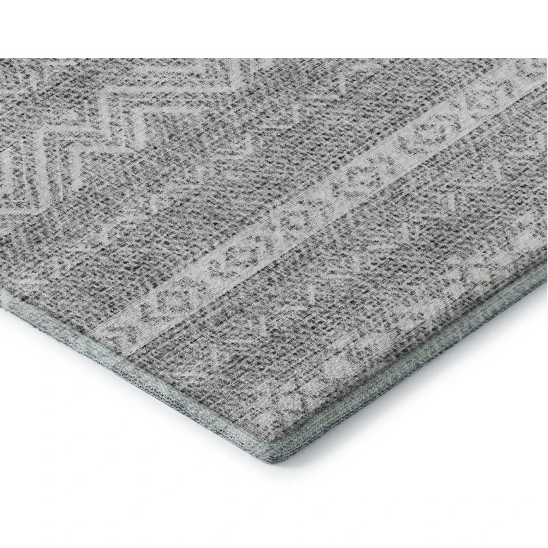 Addison Mayfield Gray AMF803 2ft. 3in. x 7ft. 6in. Rect. Rug