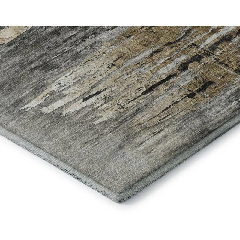 Addison Mayfield Gray AMF807 - 8ft. Round Rug