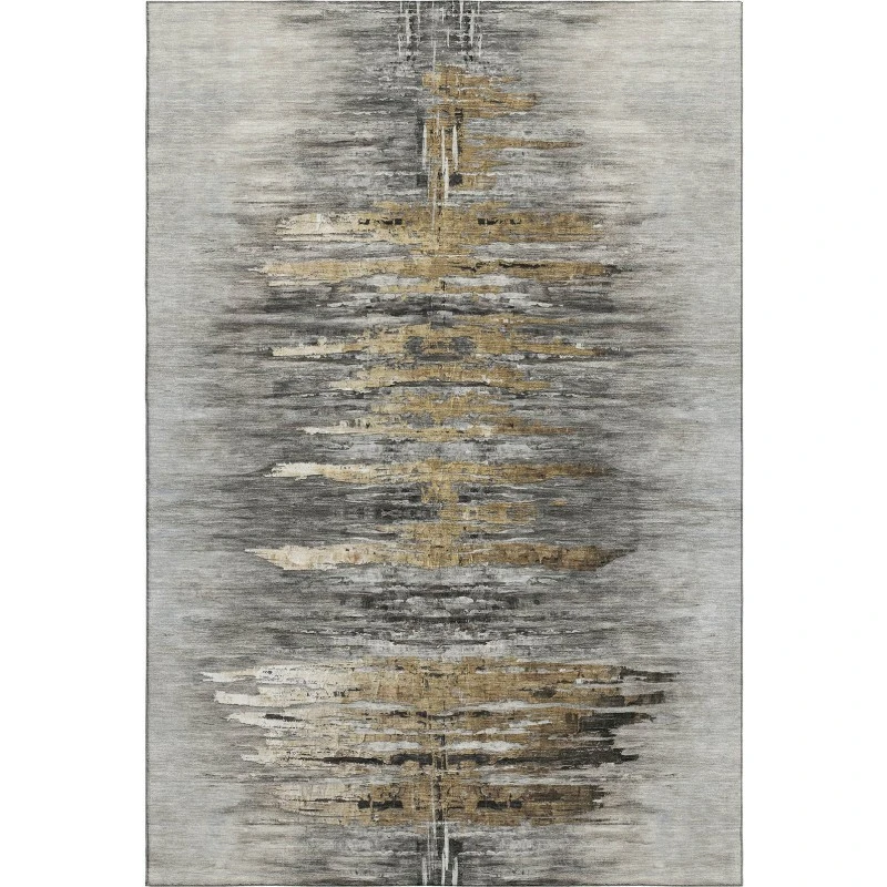 Addison Mayfield Gray AMF807 - 8ft. Round Rug