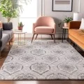 Addison Mayfield Gray AMF808 - 8ft. Round Rug