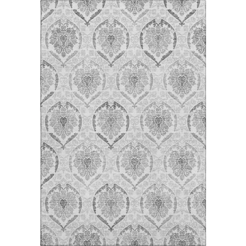 Addison Mayfield Gray AMF808 - 8ft. Round Rug