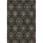 Addison Mayfield Black AMF809 - 8ft. Round Rug