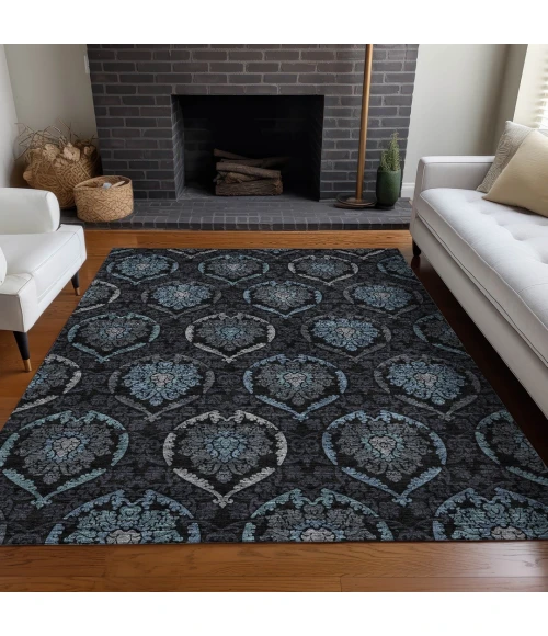 Addison Mayfield Blue AMF809 2ft. 3in. x 7ft. 6in. Rect. Rug